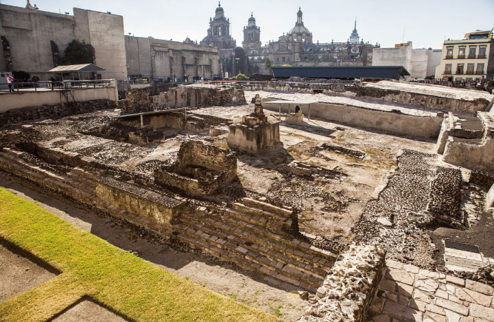 Templo Mayor テンプロ・マヨールの画像