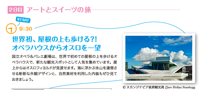 世界初、屋根の上も歩ける？！オペラハウスからオスロを一望