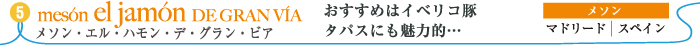 メソン・エル・ハモン・デ・グラン・ビア