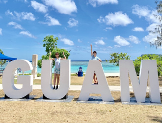 旅ランGUAM yuさん Ayakaさん